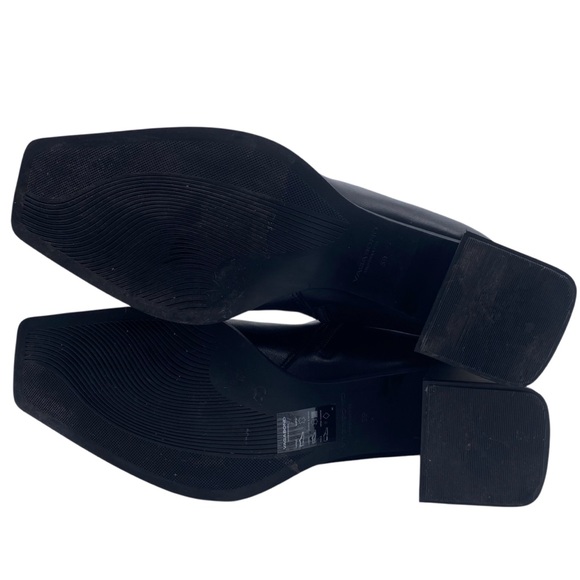 Vagabond Womens Shoes Hedda Boots Sz 9 Black Leather Chelsea Heeled Ankle Sleek - Picture 12 of 15